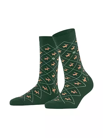 BURLINGTON | Calcetines REINDEER 36-41 eucalyptus |